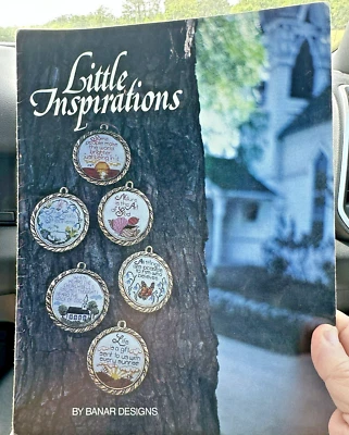 Banar Designs LITTLE INSPIRATIONS Cross Stitch Charts ~ Religious`phrases - Image 1 of 4