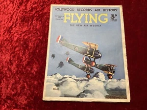 Flying magazine 10 SEPTEMBER 1938 Vol I NO 24 edited by W E Johns - Picture 1 of 16