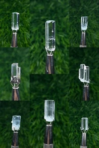 Natürliche Aquamarin terminierte Kristalle 27 Stück Lot aus Skardu Pakistan. - Bild 1 von 11