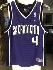 Nike NBA Sacramento Kings Chris Webber #4 Size: Youth M - Picture 1 of 7
