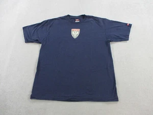 VINTAGE Obey Shirt Adult Extra Large Blue Logo Crewneck Cotton Y2K Skater Grunge - Picture 1 of 11