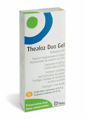 Thealoz Duo Gel preservative-free single dose containers Liquid Gel Night