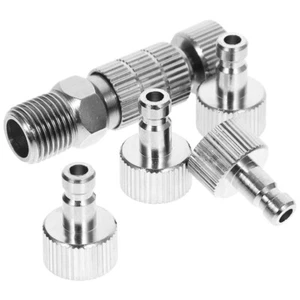 Kit de conector de aerógrafo adaptador pequeño piezas de repuesto montaje de manguera - Imagen 1 de 12
