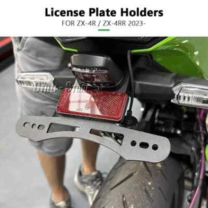 License Plate Holder Tail Fender For KAWASAKI ZX4R ZX4RR ZX-4R ZX-4RR 2023 2024 - Afbeelding 1 van 11