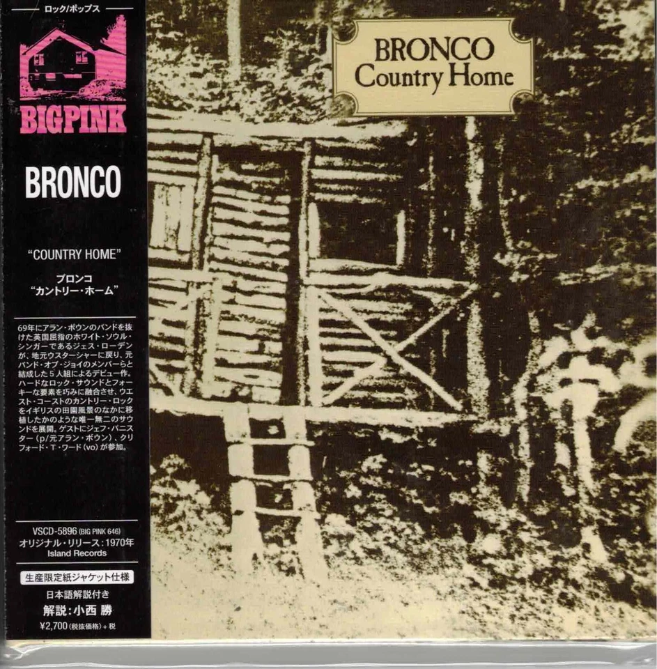 JAPAN MINI BRONCO COUNTRY HOME CD. JESS RODEN - Image 1 of 1