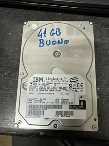 IBM Deskstar ic35l040aver07-0 41GB HDD 7,2K RPM 3,5"IDE/ATA 2MB 07N6654 - Foto 1 di 3
