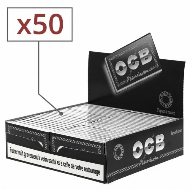 OCB (FERO-0051-X5020170504)Papier à Rouler Double Premium 50 Pièces