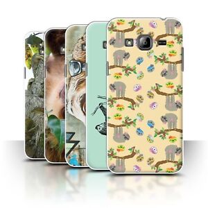 STUFF4 Phone Case/Back Cover for Samsung Galaxy J3 /Wild Animal Sloth