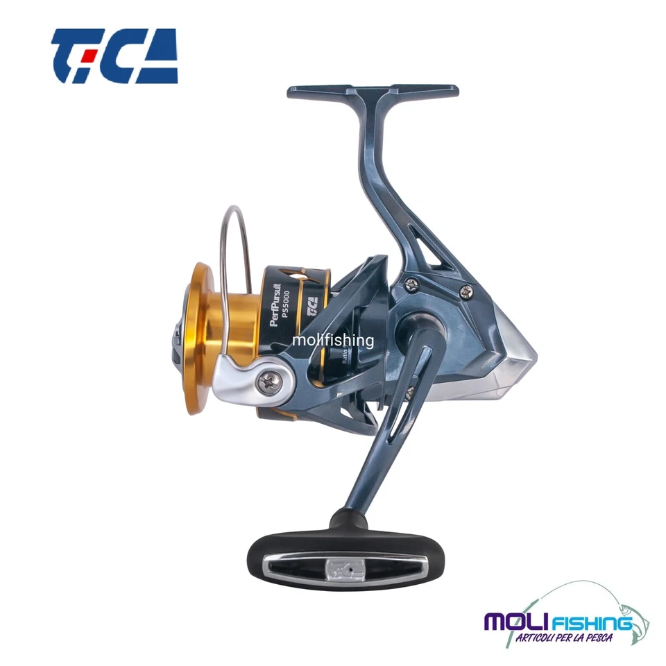 MULINELLO PESCA SPINNING TICA PERF PURSUIT PS5000 MAX DRAG 11 KG RATIO 5.2 NEW - Immagine 1 di 1