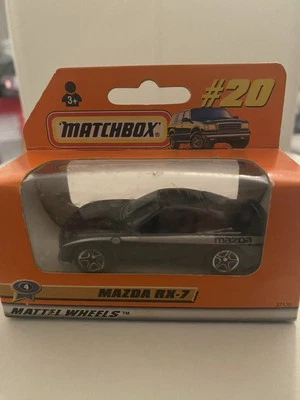 MATCHBOX SUPERFAST 1998 - MAZDA RX7 [BLACK] CAR MINT BOX GOOD  - Image 1 of 4