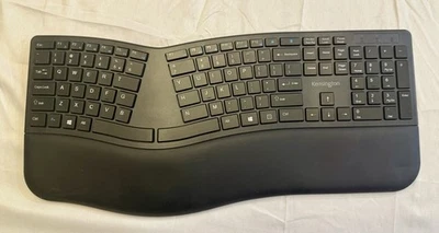 Kensington Pro Fit Ergo Wireless Keyboard w/USB Dongle K75401US - Working - Image 1 of 4