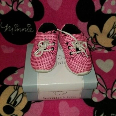 Zapatillas Koala Niños Rosa Blanco Bebé Niñas Talla 4 Foto 1 de 4