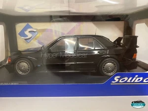 Solido 1/18 Mercedes-Benz 190E 2.5-16 EVO2 W201 Negro 1990 Art.1801012 - Picture 1 of 3