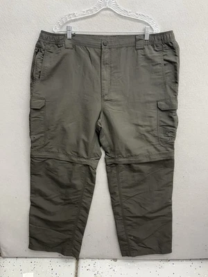 Venturing Boy Scouts Green Pants Men's XL Switchback Convertible BSA Uniform - Image 1 of 4