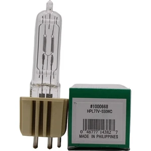 Ushio HPL 550W 77V+ 300HR Stage & Studio Lamp 550/77 - 1000668 - Picture 1 of 8