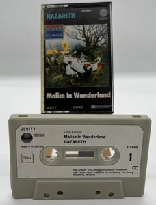 Nazareth Malice In Wonderland MC Kassette  Vertigo Club Edition West Germany - Bild 1 von 10