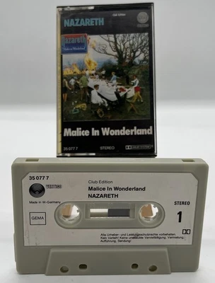 Nazareth Malice In Wonderland MC Kassette  Vertigo Club Edition West Germany - Bild 1 von 4