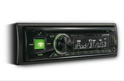 AUTORADIO ALPINE CDE 173 BT CD MP3 WMA BLUETOOTH USB AUX 2 PRE OUT - Immagine 1 di 4