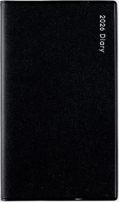 131 New Diary Mini 2 Notebook Takahashi Shoten 2026 Edition Black Weekly - Image 1 of 3