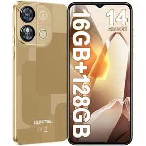 OUKITEL C57 Pro Smartphone Android 14-16GB 128GB/1TB Octa Core 6.52 HD Telefono - Foto 1 di 12