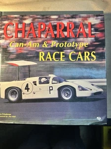 CHAPARRAL CAN-AM AND PROTOTYPE RACE CARS Nice Book - Picture 1 of 8