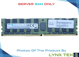 Samsung 32GB 4DRx4 PC4 2400T ECC LRDIMM SDRAM Cisco Cert M386A4G40DM1-CRC - Afbeelding 1 van 1