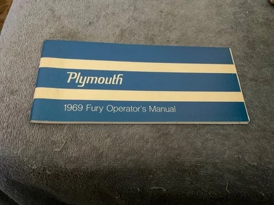 Plymouth Fury 1969 manual del propietario Foto 1 de 2