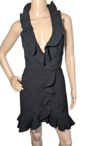 Saints + Secrets Damen Minikleid schwarz Größe Small ärmellos Neckholder - Bild 1 von 10