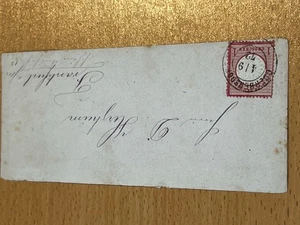 FUNDA ESTADO ALEMÁN 1872 USADA - Imagen 1 de 2