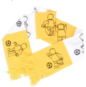LEGO VIP Schal 5007519 LEGO gelb weiß Fußball Legofigur NEU & OVP - Bild 1 von 3