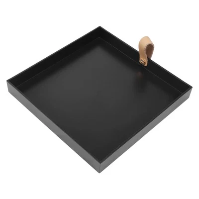 Kreatives Quadratisches PU Leder Servier Tablett Dekorativer Teller Kosmeti9372 - Bild 1 von 4