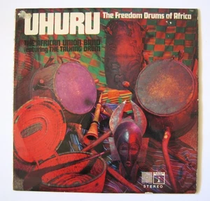 The AFRICAN UNION BAND 'Uhuru' Saga Records EROS 8080 1969 Vinyl LP. Highlife. - Picture 1 of 4