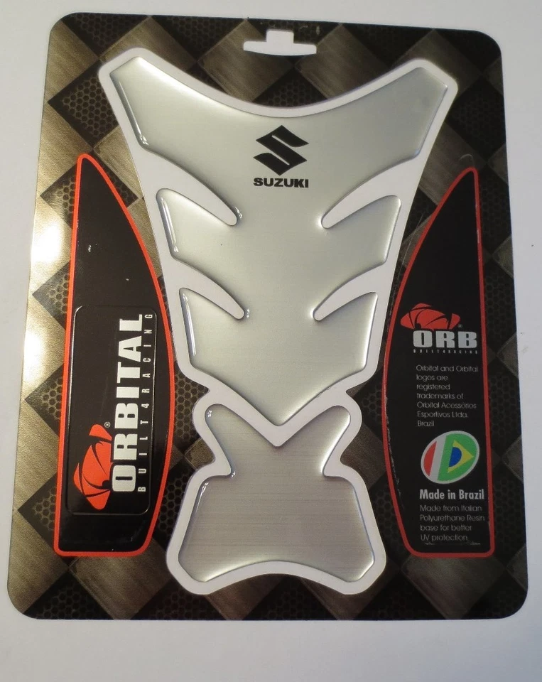 PROTECTOR TANQUE ORBITAL ALMOHADILLA GEL - SUZUKI S - ALUMINIO - 5" X 7.2" Foto 1 de 1