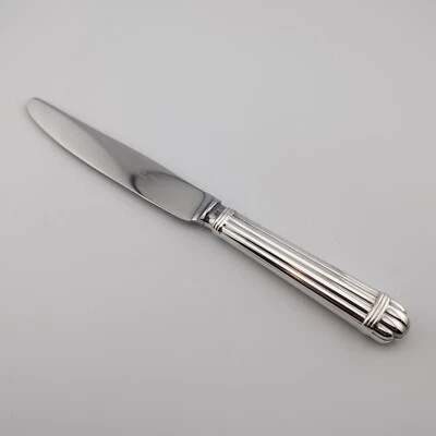 Cuchillo de postre Christofle Aria de plata de ley - 7 3/4" - sin monograma Foto 1 de 4