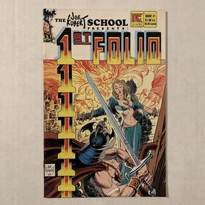 The Joe Kubert School Presets 1st Folio #1 1984 Pacific Comics High Grade Adam - Picture 1 of 12