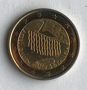 FINLAND - 2 € commemorative euro coin 2015 - Akseli Gallen-Kallela 150 UNC coin - Picture 1 of 2