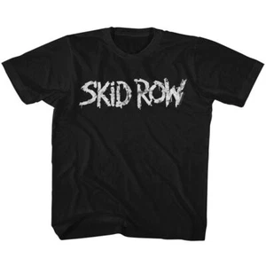 Kids Skid Row Whitish Logo Music Shirt - Picture 1 of 3