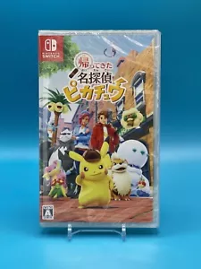 Detective Pikachu Returns Nintendo Switch Japanese Pokemon Sealed Video Game NIB - Picture 1 of 2