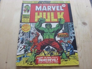 Mighty World of Marvel  #107  Oct 19   1974  UK   Excellent Condition - Bild 1 von 1
