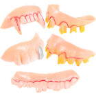 5 Pcs Child and Women Halloween Funny Teeth Dentures Rabbit Toys