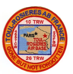 BASE AÉREA TOUL-ROSIERES, FRANCIA, DESAPARECIDA PERO NO OLVIDADA Y - Imagen 1 de 1