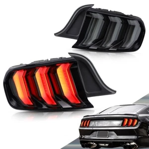 VLAND Feux Arrière Séquentiel pour Ford Mustang 2015 2016 2017 2018 2019 Paire - Picture 1 of 10