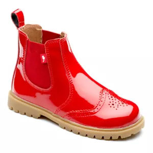 Ardillas Riley Niños/Niñas Niños Bebés/Distribuidor Junior Botas Brogue - Rojas - Imagen 1 de 5