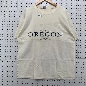 Vintage Oregon Lighthouse Shirt White Single Stitch Adult XL 23.5X30 CAL CRU - Picture 1 of 15
