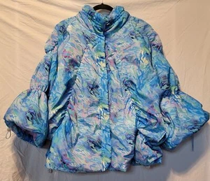 Disney Parks Pandora AVATAR Way of Water Lightweight Puffer Jacket Size XS NWT - Picture 1 of 3