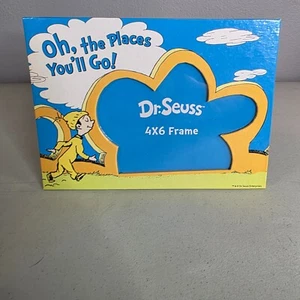 Dr Seuss Photo Frame 8”x6” Not Glass Oh The Places You’ll Go - Picture 1 of 7