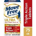 Schiff Move Free ULTRA TRIPLE ACTION Joint Cartilage Bone 75 tablets EXP 01/2025