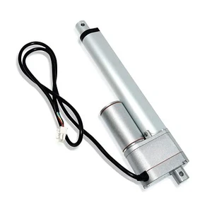 12V Linear Actuator with Feedback (2"-40" stroke, 35-150 lbs. force) - PA-14P - Picture 1 of 6