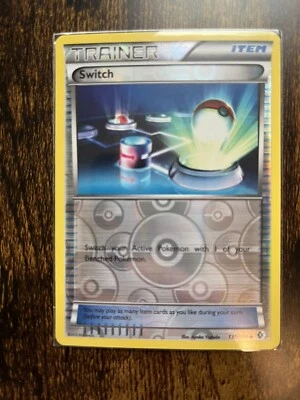 Trainer Switch 135/149 Reverse Holo Boundaries Crossed Pokemon Card 2012 NM/Mint - Image 1 of 2
