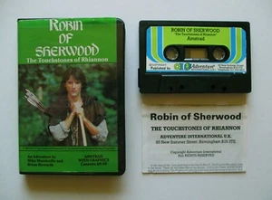 game amstrad game amstrad ROBIN OF SHERWOOD game THE TOUCHSTONES OF RHIANNON - Picture 1 of 11